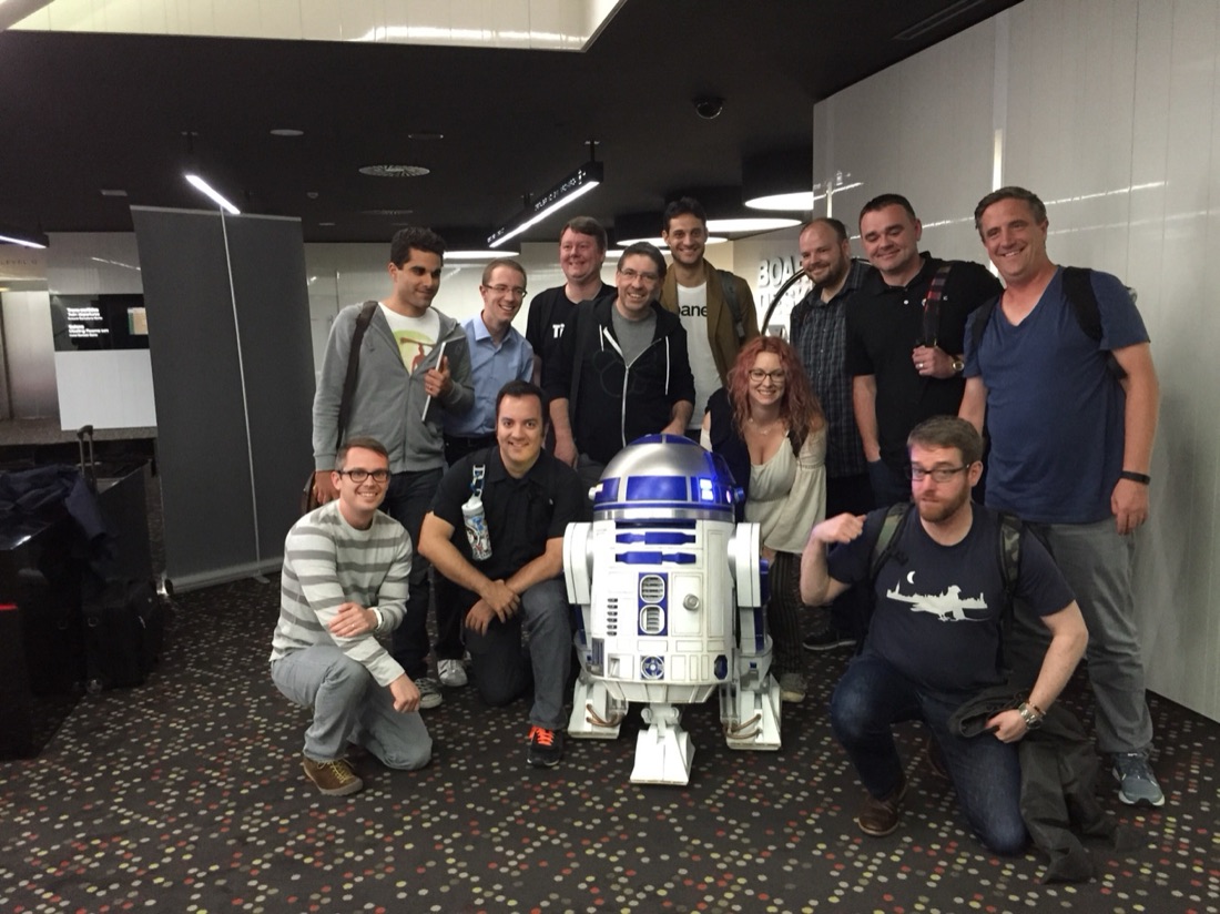 The founding presales team in Barcelona